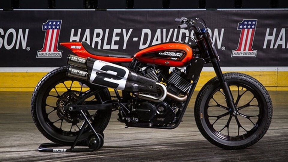 Moto News Harley Davidson la leggenda del Flat Track al fuori salone East Eicma GPone